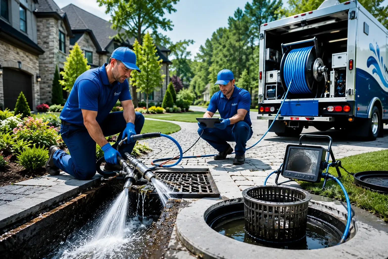 Local outdoor drain cleaning professionals in Goodman, MS
